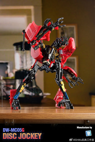【Pre-Order】Dr.Wu MC-05G MC05G Disc Jockey (Frenzy) G1 Red Version 12cm / 4.7"