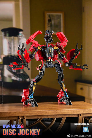 【Pre-Order】Dr.Wu MC-05G MC05G Disc Jockey (Frenzy) G1 Red Version 12cm / 4.7"