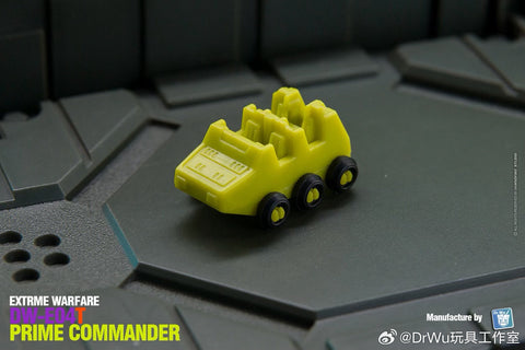 Dr.Wu & Mechanic Studio Extreme Warfare DW-E04T DWE04T Prime Commander (Optimus Prime Toxitron Version)  w/ convoy Legends Class 6cm / 4.6"