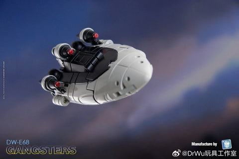 【Incoming】Dr.Wu & Mechanic Studio Extreme Warfare DW-E68 Gangsters (Black Scourge) / DW-E69 Black Rambo (G2 Sideswipe)  2 in 1 set 4.5cm