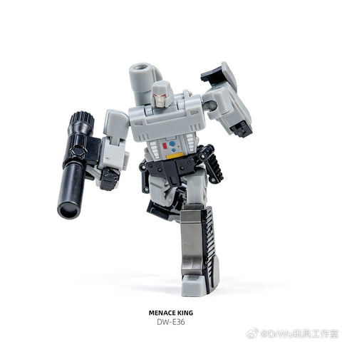 Dr.Wu & Mechanic Studio Extreme Warfare DW-E36 Menace King (Megatron) Original Grey Leg Version 4.5cm