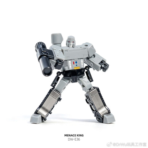 Dr.Wu & Mechanic Studio Extreme Warfare DW-E36 Menace King (Megatron) Original Grey Leg Version 4.5cm