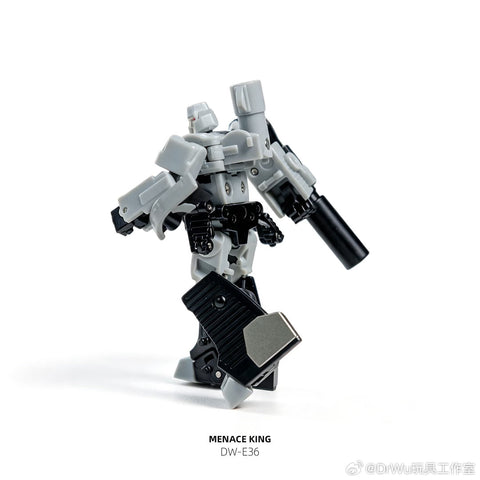 Dr.Wu & Mechanic Studio Extreme Warfare DW-E36 Menace King (Megatron) Original Grey Leg Version 4.5cm