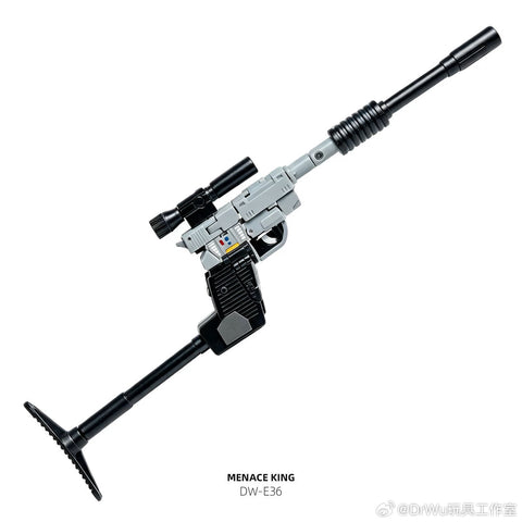 Dr.Wu & Mechanic Studio Extreme Warfare DW-E36 Menace King (Megatron) Original Grey Leg Version 4.5cm