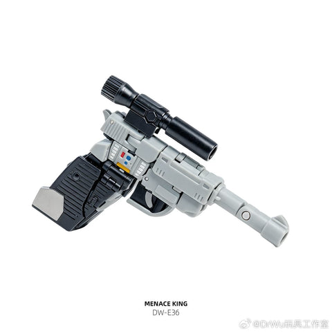 Dr.Wu & Mechanic Studio Extreme Warfare DW-E36 Menace King (Megatron) Original Grey Leg Version 4.5cm