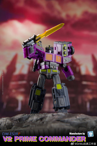 【Pre-Order】Dr.Wu DW-ES09P DW ES09P V2 Prime Commander (G2 Laser OP) Shattered Glass Version
