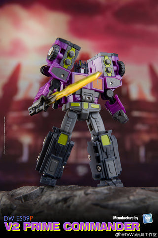 【Pre-Order】Dr.Wu DW-ES09P DW ES09P V2 Prime Commander (G2 Laser OP) Shattered Glass Version