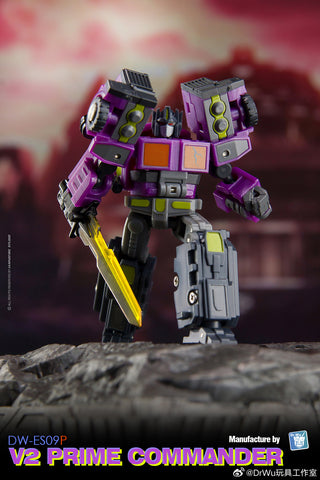 【Pre-Order】Dr.Wu DW-ES09P DW ES09P V2 Prime Commander (G2 Laser OP) Shattered Glass Version
