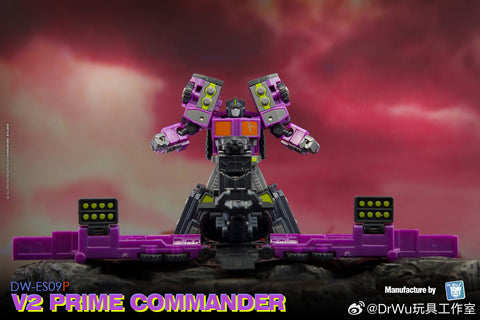 【Pre-Order】Dr.Wu DW-ES09P DW ES09P V2 Prime Commander (G2 Laser OP) Shattered Glass Version