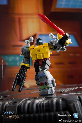 【Pre-Order】Dr.Wu & Mechanic Studio DW-E63 DWE63 T-rex Trex (G1 Grimlock / Volcanicus) Dr Wu