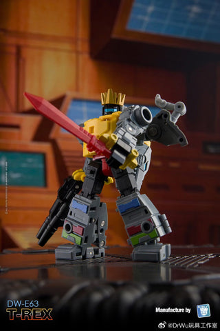 【Pre-Order】Dr.Wu & Mechanic Studio DW-E63 DWE63 T-rex Trex (G1 Grimlock / Volcanicus) Dr Wu