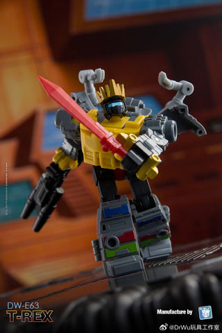 【Pre-Order】Dr.Wu & Mechanic Studio DW-E63 DWE63 T-rex Trex (G1 Grimlock / Volcanicus) Dr Wu