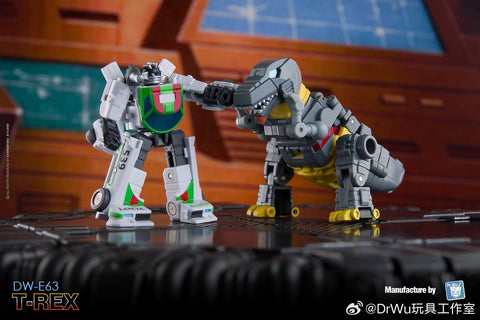 【Pre-Order】Dr.Wu & Mechanic Studio DW-E63 DWE63 T-rex Trex (G1 Grimlock / Volcanicus) Dr Wu