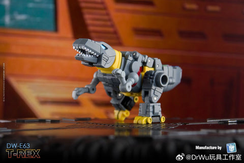 【Pre-Order】Dr.Wu & Mechanic Studio DW-E63 DWE63 T-rex Trex (G1 Grimlock / Volcanicus) Dr Wu