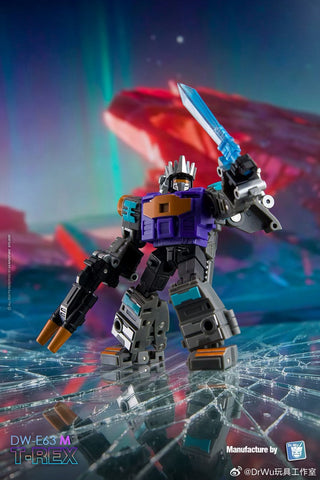 【Pre-Order】Dr.Wu & Mechanic Studio DW-E63M DWE63M T-rex Trex (Grimlock / Volcanicus) Shattered Glass SG Version Dr Wu