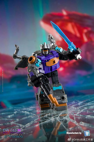【Pre-Order】Dr.Wu & Mechanic Studio DW-E63M DWE63M T-rex Trex (Grimlock / Volcanicus) Shattered Glass SG Version Dr Wu