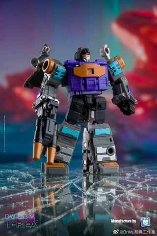 【Pre-Order】Dr.Wu & Mechanic Studio DW-E63M DWE63M T-rex Trex (Grimlock / Volcanicus) Shattered Glass SG Version Dr Wu