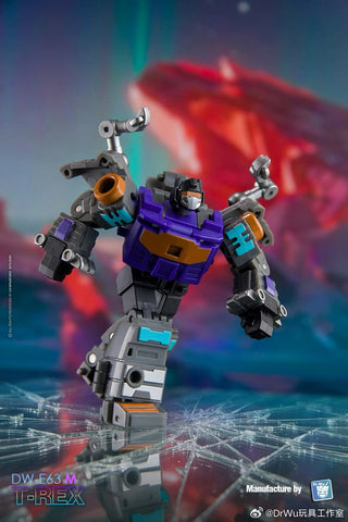 【Pre-Order】Dr.Wu & Mechanic Studio DW-E63M DWE63M T-rex Trex (Grimlock / Volcanicus) Shattered Glass SG Version Dr Wu