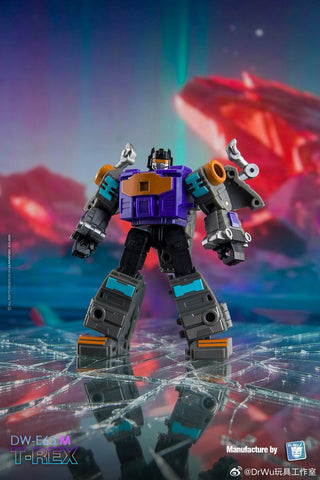 【Pre-Order】Dr.Wu & Mechanic Studio DW-E63M DWE63M T-rex Trex (Grimlock / Volcanicus) Shattered Glass SG Version Dr Wu