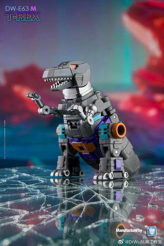 【Pre-Order】Dr.Wu & Mechanic Studio DW-E63M DWE63M T-rex Trex (Grimlock / Volcanicus) Shattered Glass SG Version Dr Wu