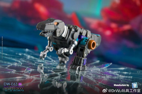 【Pre-Order】Dr.Wu & Mechanic Studio DW-E63M DWE63M T-rex Trex (Grimlock / Volcanicus) Shattered Glass SG Version Dr Wu