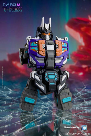 【Pre-Order】Dr.Wu & Mechanic Studio DW-E63M DWE63M T-rex Trex (Grimlock / Volcanicus) Shattered Glass SG Version Dr Wu