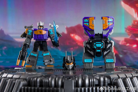 【Pre-Order】Dr.Wu & Mechanic Studio DW-E63M DWE63M T-rex Trex (Grimlock / Volcanicus) Shattered Glass SG Version Dr Wu