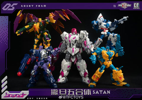 TFC Toys S-05 S05 Jakiro of Satan Combiner ( Hun-Grrr of Abominus)