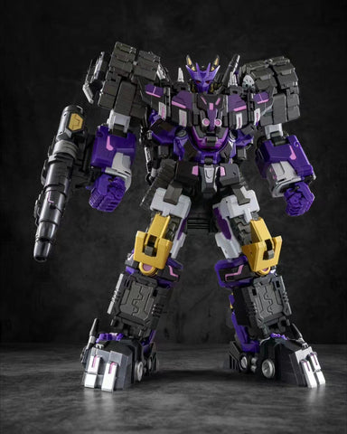 Iron Factory IF EX-35β EX35β Merak Beta ( Tesarus DJD) Purple Version Spirits of The "D.E.C" Ironfactory 15cm / 6"