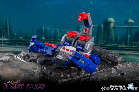 【Pre-Order】Dr.Wu & Mechanic Studio Extreme Warfare DWE56M DW-E56M Giant Claw ( Scorponok / Black Zarak ) Blue / Shattered Glass Version Dr Wu 10cm / 4"