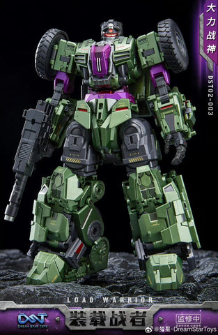 【Pre-Order】Dream Star Toys  DST02-003 DST02003 Load Warrior ( Long Haul, Constructicon, Devastator Combiner) DreamStarToys Metallic Version 24.5 cm / 9.6"