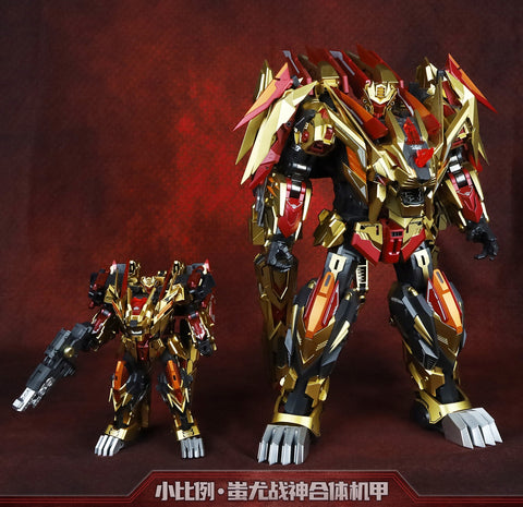 Cang Toys Cang-Toys CY-Mini-04 CYMini04 Kingmini (Razorclaw, Feral Rex) Predaking Combiner 12cm