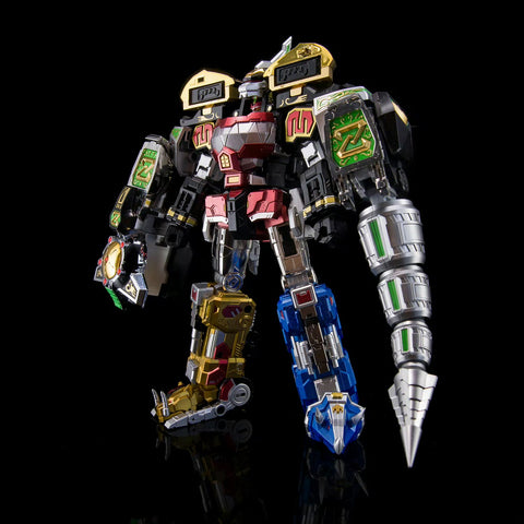 【Pre-Order】Lucky Cat MC03S MC-03S Dragon Beast King (Megazord Dragon Zord Combiner) 2 in 1 Combo Set w/ Metallic Painting 13cm / 5"
