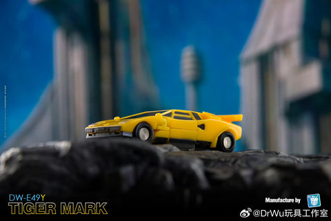 【Pre-Order】Dr.Wu & Mechanic Studio Extreme Warfare DW-E49 / E50 / E51 / E52 / E49Y / E53 (Lamborghini Countach Brothers + Tigertrack + Deluxe Insecticons) Complete Two-Pack Set 4.5cm