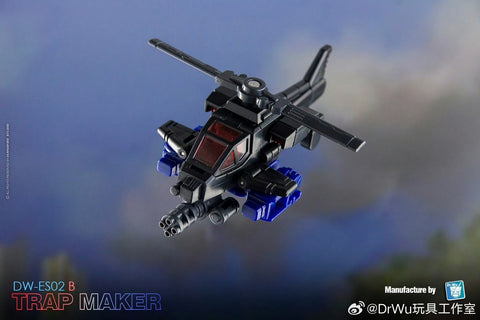 【Pre-Order】Dr.Wu DWES02B DW-ES02B Trap Maker ( Battletrap Duocon) Dr Wu G2 Black Version7cm / 2.8" (Copy)