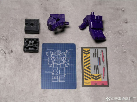 New Bee Factory NB-02 NB02 Articulated Hands for SS86 Devastator Combiner Upgrade Kit