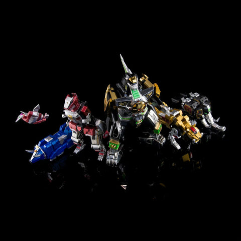 【Pre-Order】Lucky Cat MC03S MC-03S Dragon Beast King (Megazord Dragon Zord Combiner) 2 in 1 Combo Set w/ Metallic Painting 13cm / 5"