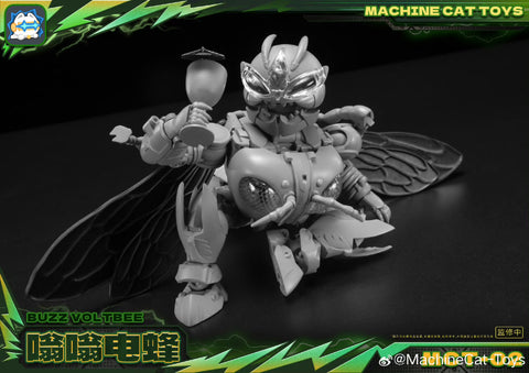 【Pre-Order】Machinecat-Toys Machine Cat Toys (JiGuangMao Toy JGM) MCT-02 MCT02 Buzz Voltbee (BW Waspinator)