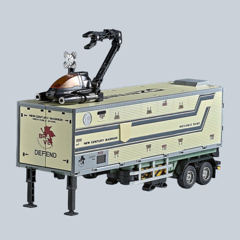 4th Party WJ WEISHUANG MPP10 MPP-10 Commander ( W8036 Oversized MP10 Optimus Prime) EVA Version with Trailer 32cm / 12.6"