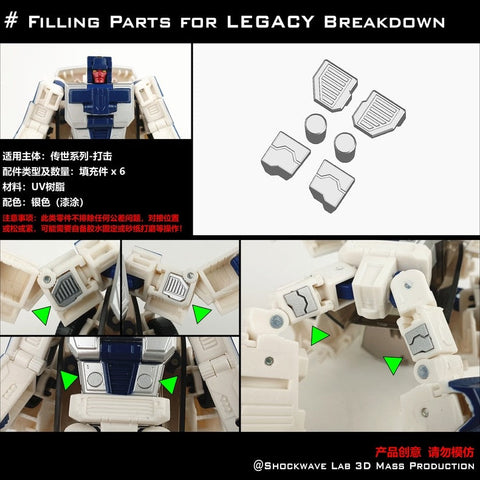 Shockwave Lab SLGF Gap filler No.5th Wave Upgrade Kit