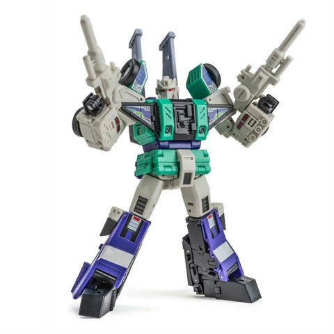 【Pre-Order】Newage H74EX H-74EX Cho (G1 Sixshot) New Age Toy Color Version 13.8cm / 5.4"