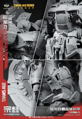 【Pre-Order】Cang Toys Cang-Toys CT-Longyan-05 CT-LONGYAN 05 TA-LYL005 Grandspino (Spinosaurus, Volcanicus) Dinobot Combiner 27cm / 10.6"
