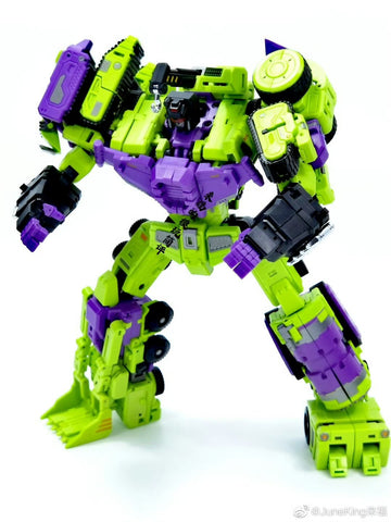 Lucky Cat Microcosmos MC-02 MC02 Riki-Oh (Devastator) Micro Cosmos Set A+B+C 3 Sets Combo