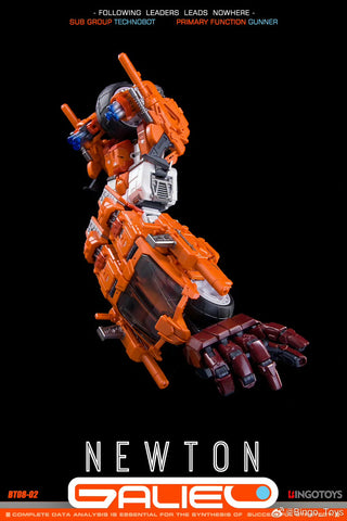 【Pre-Order】Bingo Toys BingoToys BT08-02 BT-0802 BT0802 BT08-02 Newton Galileo Combiner (IDW Afterburner Technobots Computron) 25cm / 9.8"