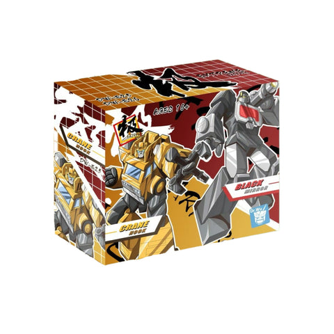 Dr.Wu & Mechanic Studio Extreme Warfare 4 Sets DW-E25 Crane Hook / E26 Black Mirror / E27 Microscope / E28 Grapple Hook (Grapple / Magnificus / Perceptor / Hauler) fit to Earthrise Titan Class 2 in 1 set 4.5cm