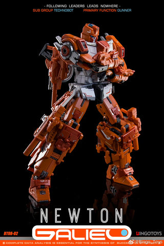 【Pre-Order】Bingo Toys BingoToys BT08-02 BT-0802 BT0802 BT08-02 Newton Galileo Combiner (IDW Afterburner Technobots Computron) 25cm / 9.8"