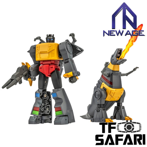 【Incoming】NA NewAge H44 H-44 Ymir (Grimlock) Dinobot New Age 13.5 cm / 5.3"