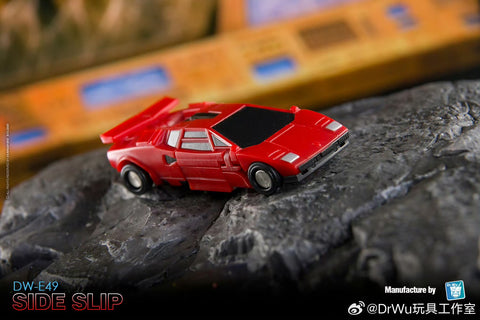 【Pre-Order】Dr.Wu & Mechanic Studio Extreme Warfare DW-E49 / E50 / E51 / E52 / E49Y / E53 (Lamborghini Countach Brothers + Tigertrack + Deluxe Insecticons) Complete Two-Pack Set 4.5cm