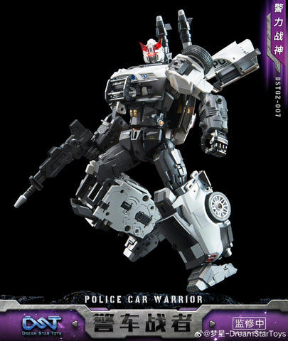 【Pre-Order】Dream Star Toys  DST02-007 DST02007 ( Prowl Combiner Mode, Constructicon, Devastator Combiner) DreamStarToys Metallic Version 24.5 cm / 9.6"
