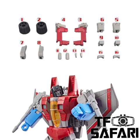 【Incoming】Go Better Studio GX-85R GX85R Upgrade Kit / Gap fillers for Studio Series SS86 Movie Starscream Upgrade Kit